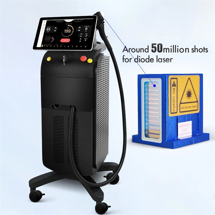 Γνήσιο μηχάνημα αποτρίχωσης λέιζερ με δίοδο laser