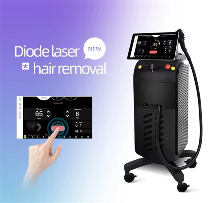 China Diode Laser Sapphire Hair Removal Machine