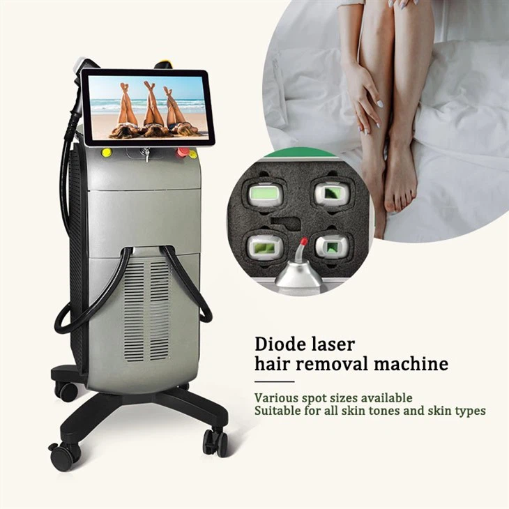 China Diode Laser Sapphire Hair Removal Machine