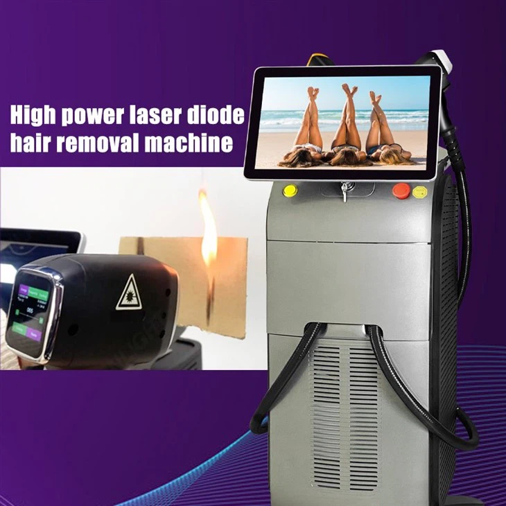 China Diode Laser Sapphire Hair Removal Machine